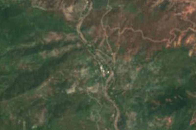 Satellite view of Cerro Colorado, Chihuahua