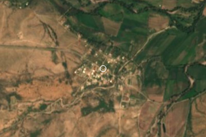 Vista satelital de Hacienda de San Diego, Chihuahua