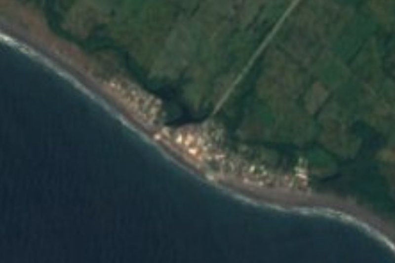 Vista satelital de El Paraíso, Colima