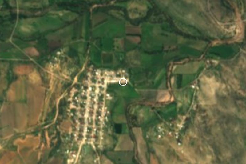 Vista satelital de Hacienda de Canutillo, Chihuahua