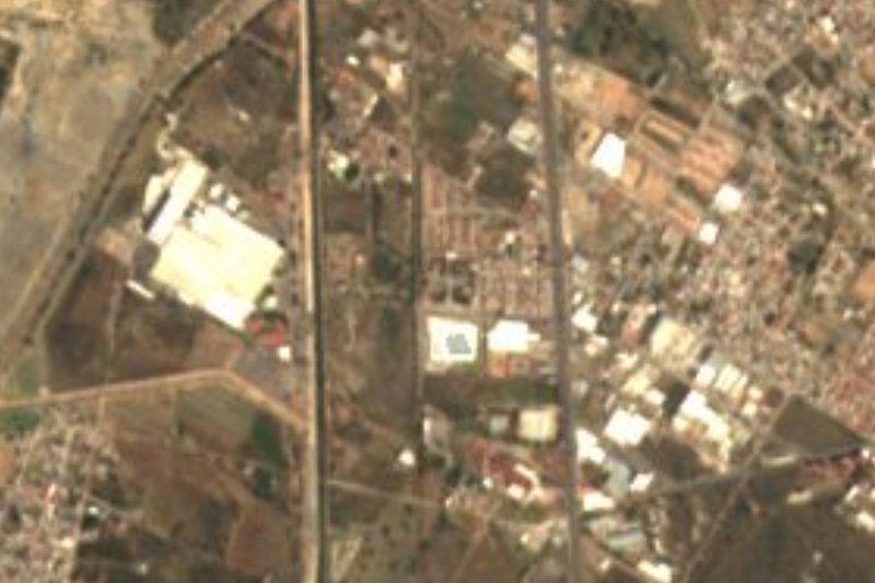 Vista satelital de La Reforma, Mineral de la Reforma, Hidalgo