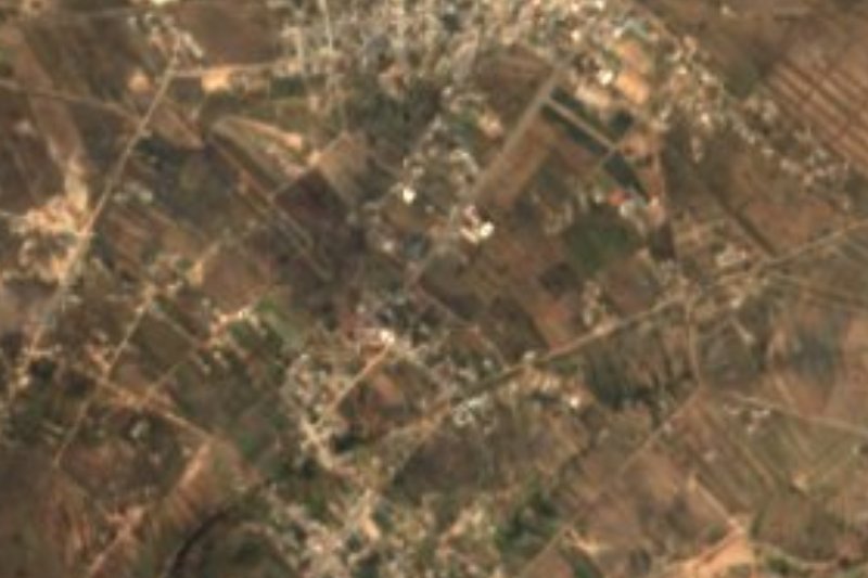 Satellite view of Santiago Tlapacoya, Pachuca de Soto, Hidalgo
