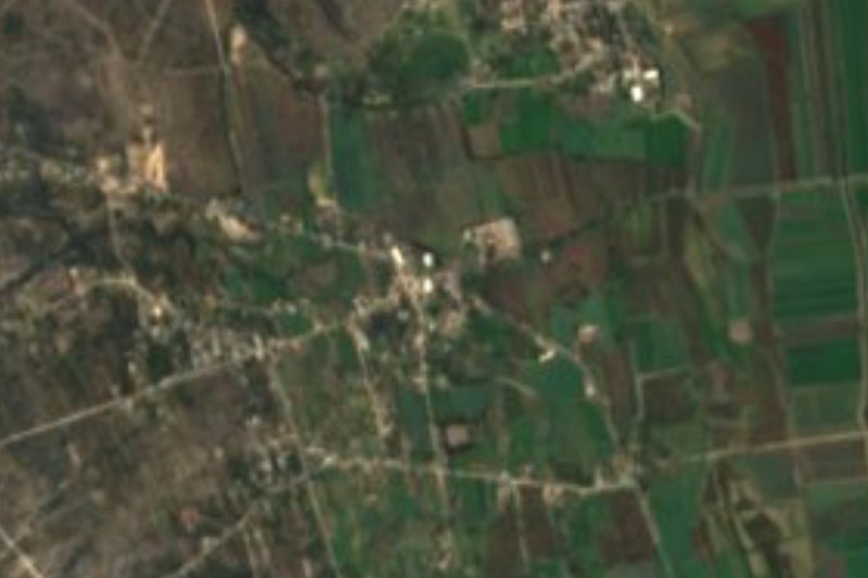 Vista satelital de Teofani, San Salvador, Hidalgo