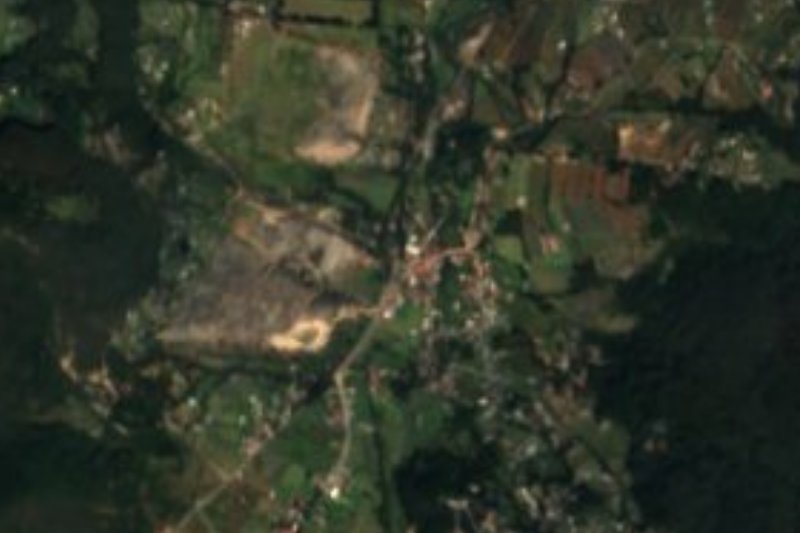 Vista satelital de Velasco, Omitlán de Juárez, Hidalgo