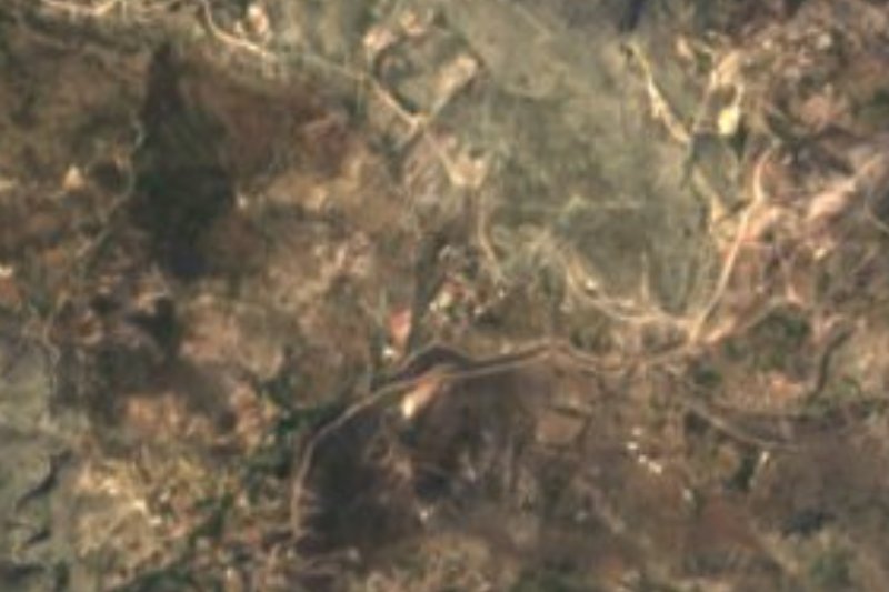 Satellite view of Xajhá, Zimapán, Hidalgo