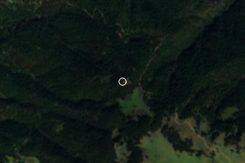 Satellite view of Cerro del Tigre, Jalisco