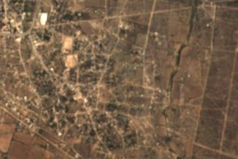 Vista satelital de Misión de Chichimecas, Guanajuato