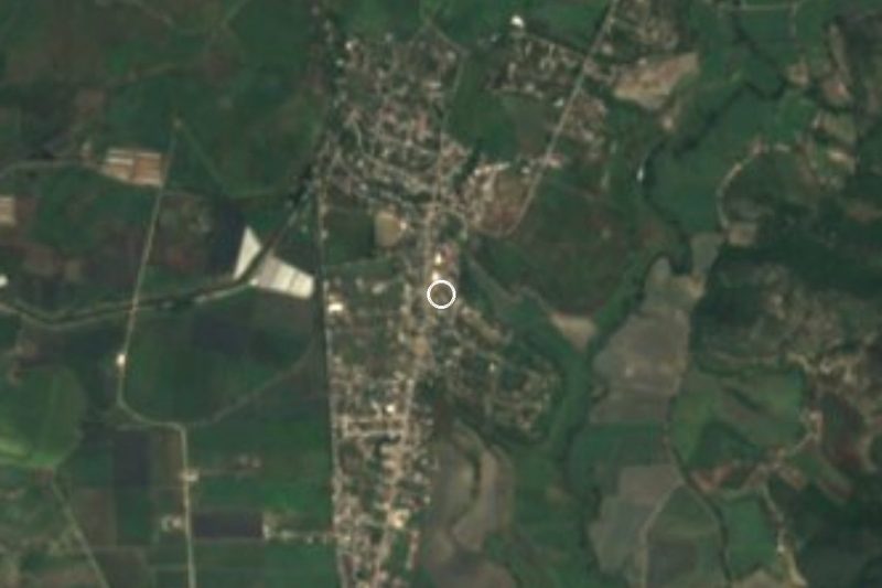 Vista satelital de Alfredo V. Bonfil, Morelos