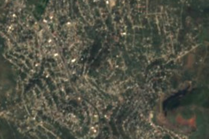 Vista satelital de Amador Salazar, Morelos