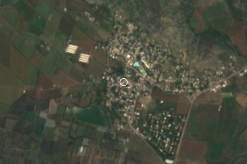 Vista satelital de Atotonilco, Morelos