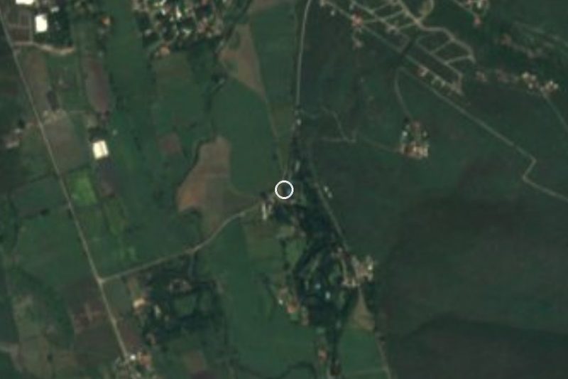 Vista satelital de Balneario Santa Isabel, Morelos