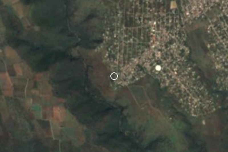 Vista satelital de Benito Juárez (La Monera), Morelos