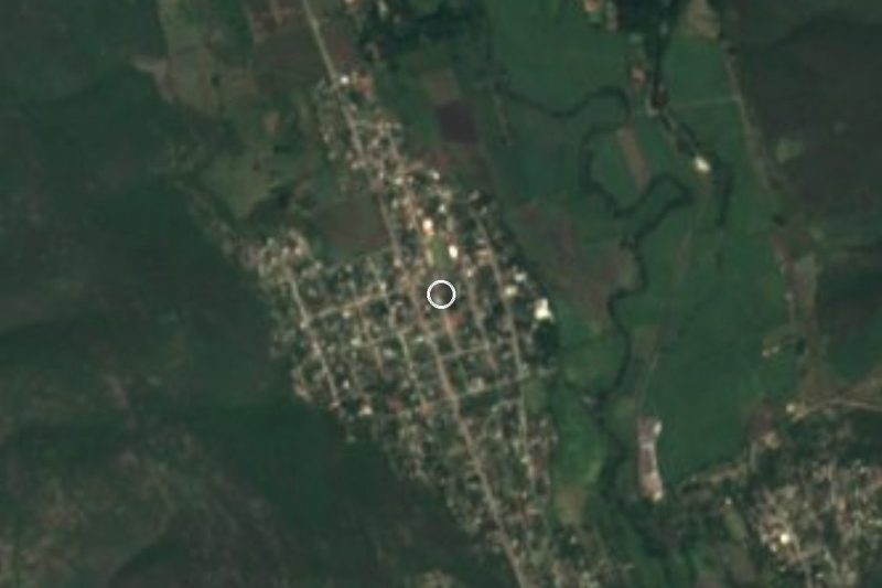 Vista satelital de Bonifacio García, Morelos