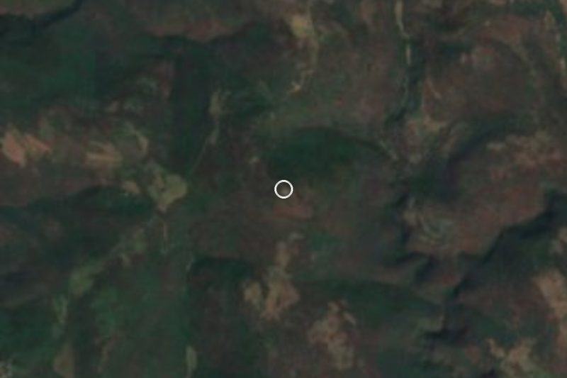 Satellite view of Zona Arqueológica de Chimalacatlán, Morelos