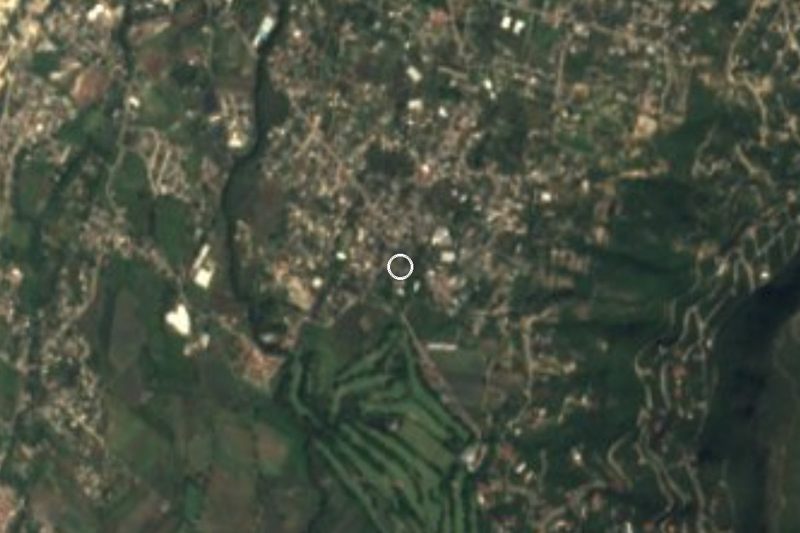 Vista satelital de Cliserio Alanís, Morelos