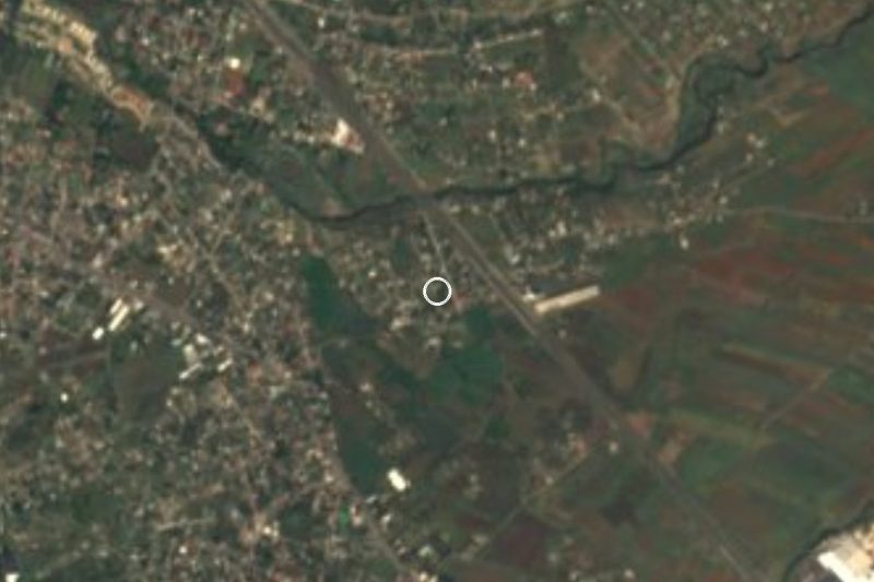 Vista satelital de Diecinueve de Febrero de Mil Ochocientos Doce, Morelos