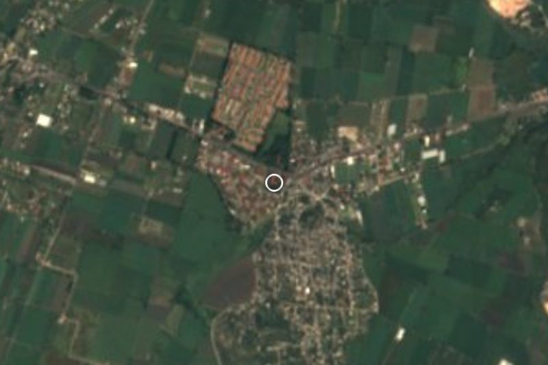 Vista satelital de Ex Hacienda de San Carlos, Morelos