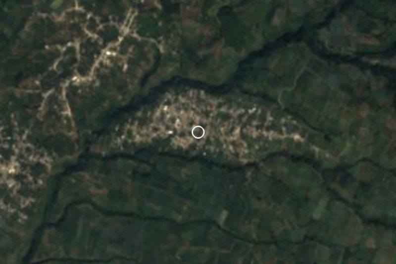 Satellite view of Huecahuasco, Morelos