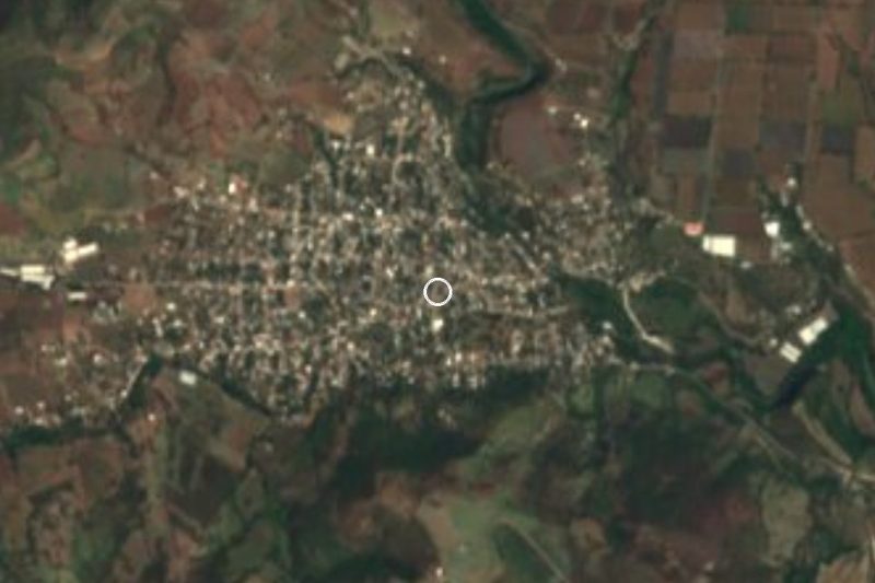 Vista satelital de Ixtlilco el Grande, Morelos