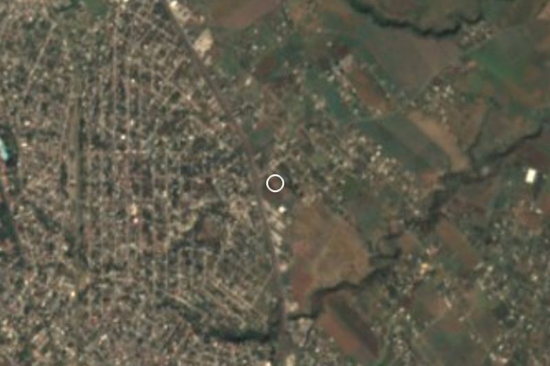 Vista satelital de Loma Bonita, Morelos