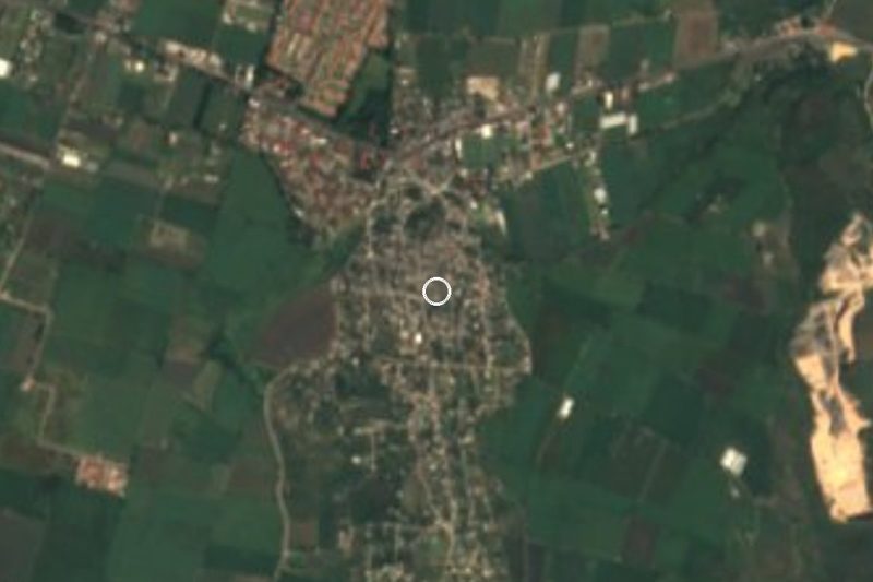 Satellite view of Los Arcos, Morelos