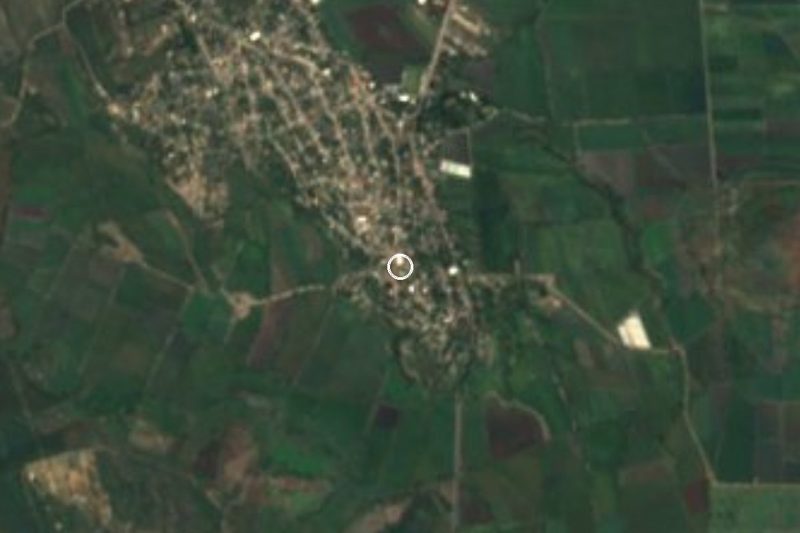 Vista satelital de Moyotepec, Morelos