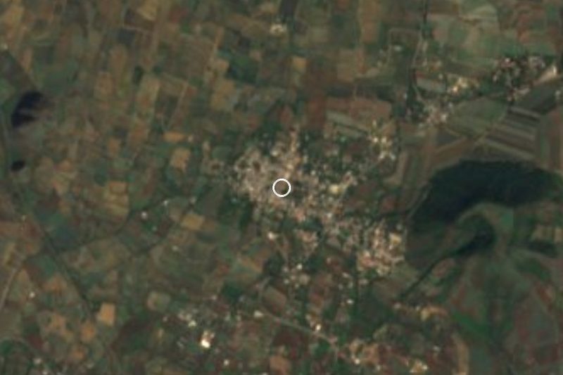 Satellite view of San Andrés Cuauhtempan, Morelos