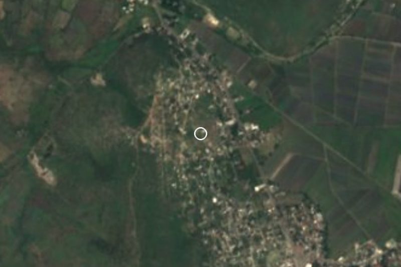Vista satelital de San Antonio Chiverías, Morelos