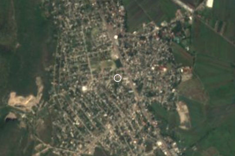 Vista satelital de San Nicolás Galeana, Morelos