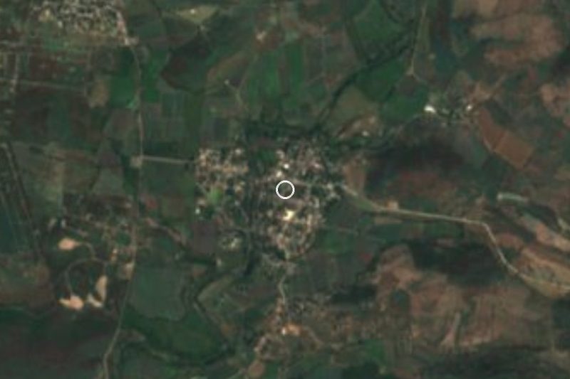 Vista satelital de San Vicente de Juárez, Morelos