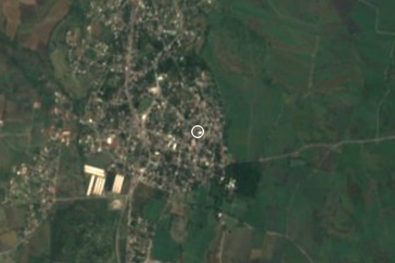 Vista satelital de Santa Rosa Treinta, Morelos