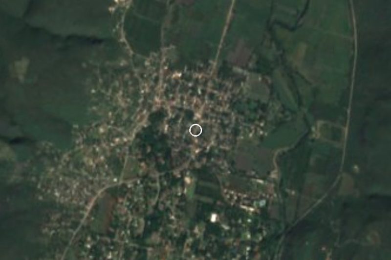 Vista satelital de Ticumán, Morelos
