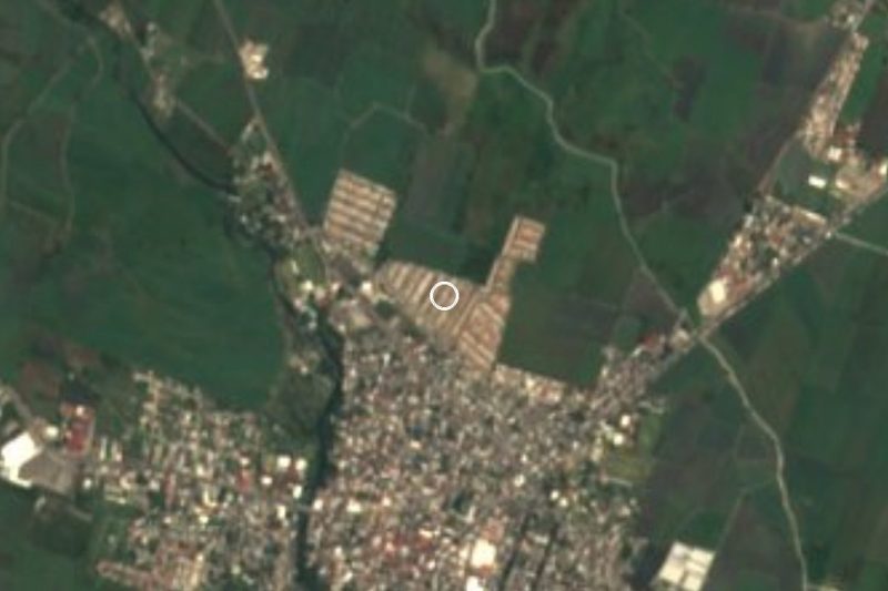 Vista satelital de Villas de Jojutla, Morelos