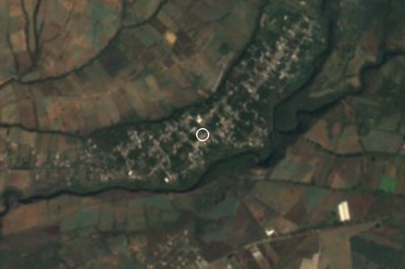 Satellite view of Xochitlán, Morelos
