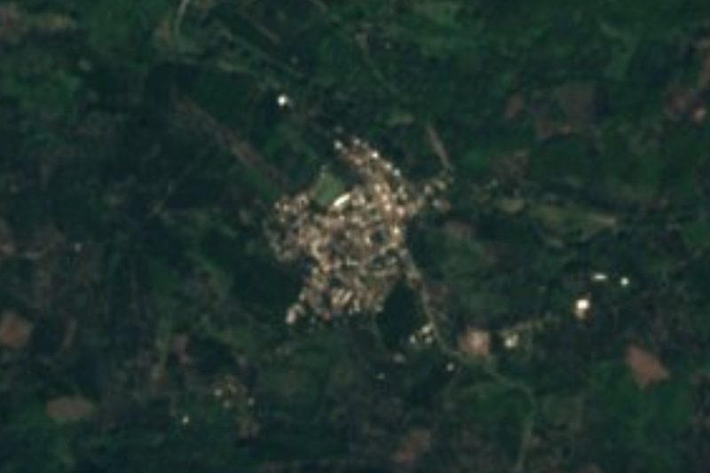 Vista satelital de El Llano, Nayarit