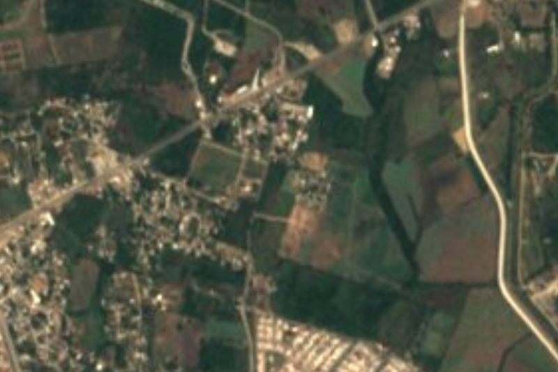 Vista satelital de San Clemente de Lima, Nayarit
