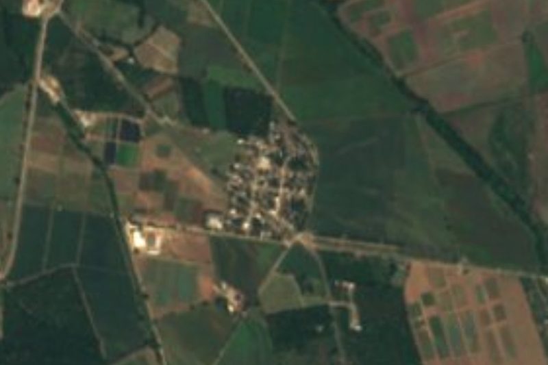 Vista satelital de Santa Rosa Tapachula, Nayarit