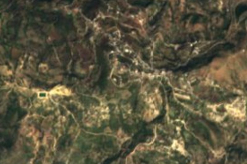 Vista satelital de Ixpantepec Nieves, Oaxaca