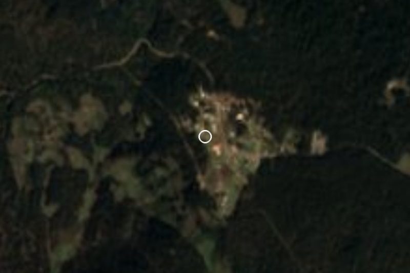 Vista satelital de Llano Grande, Oaxaca