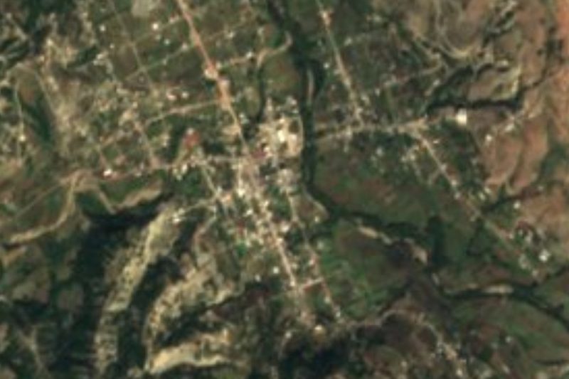 Vista satelital de San Juan Mixtepec Distrito 08, Oaxaca