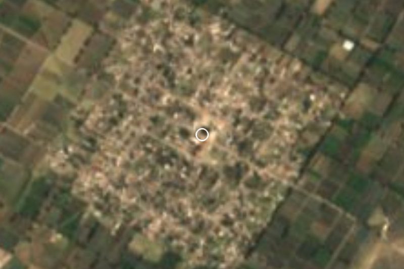 Satellite view of Benito Juárez, Puebla
