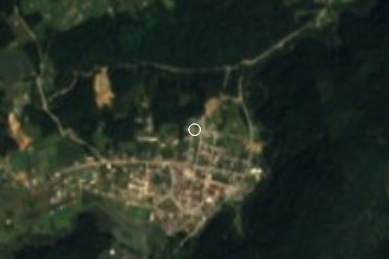 Vista satelital de Honey, Puebla