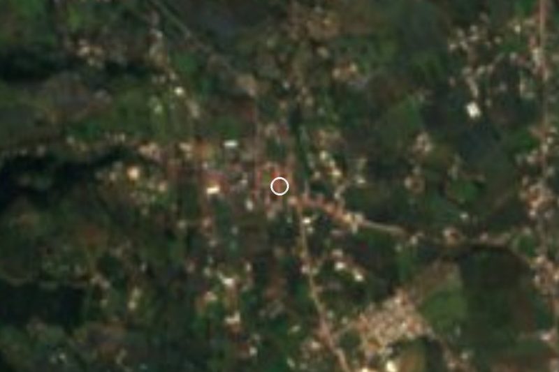 Vista satelital de Jicolapa, Puebla