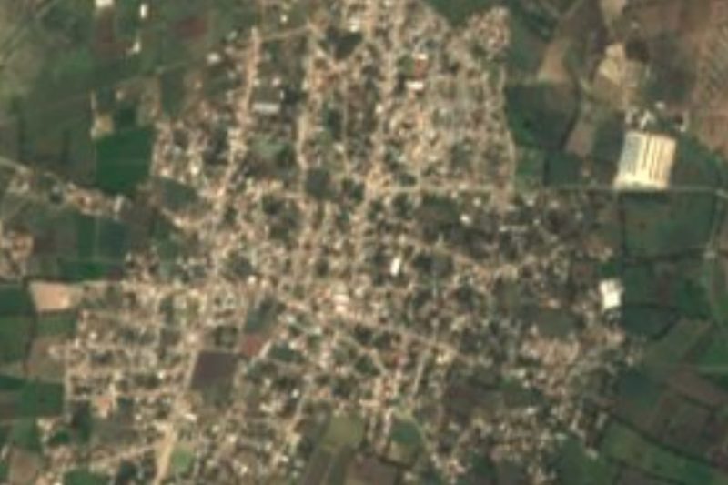 Vista satelital de Magdalena Cuayucatepec, Puebla