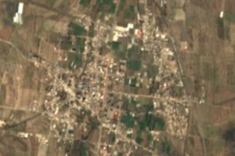 Vista satelital de Morelos Cañada, Cañada Morelos, Puebla