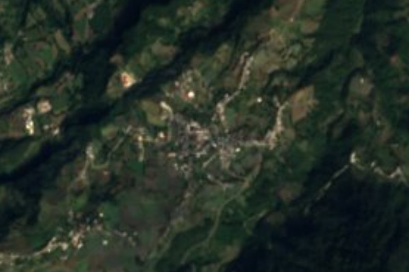 Vista satelital de Quimixtlán, Puebla