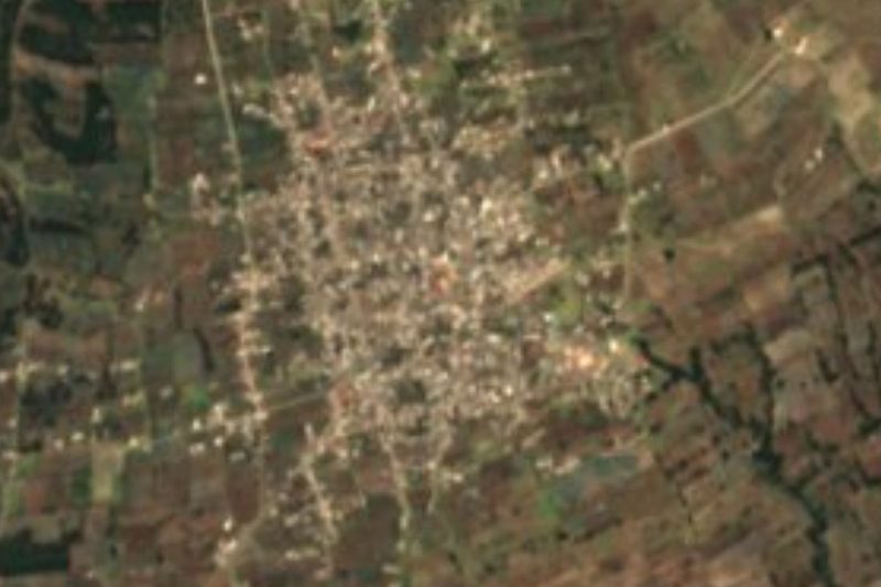 Vista satelital de San Juan Tepulco, Puebla