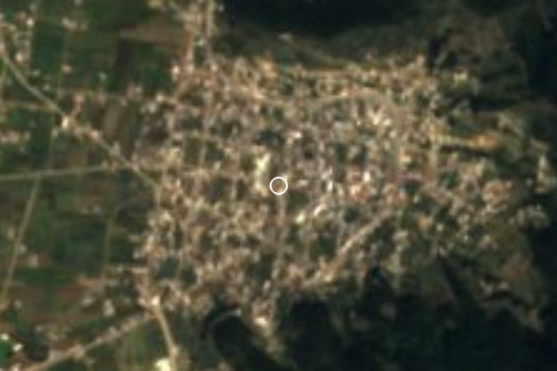 Vista satelital de San Miguel Tenextatiloyan, Puebla