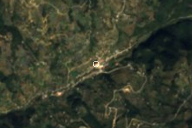Satellite view of Xitlama, Puebla