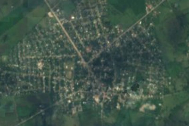 Satellite view of San Vicente Tancuayalab, San Luis Potosí